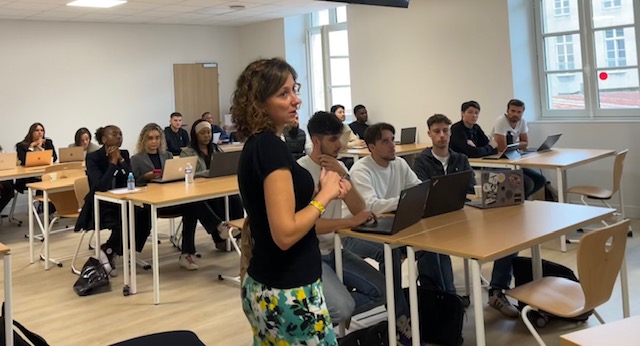Présentation aux étudiants de l'ISC