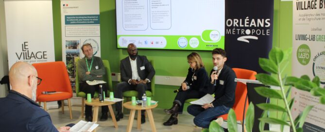 Table ronde lors de l’inauguration Living-Lab Greentech