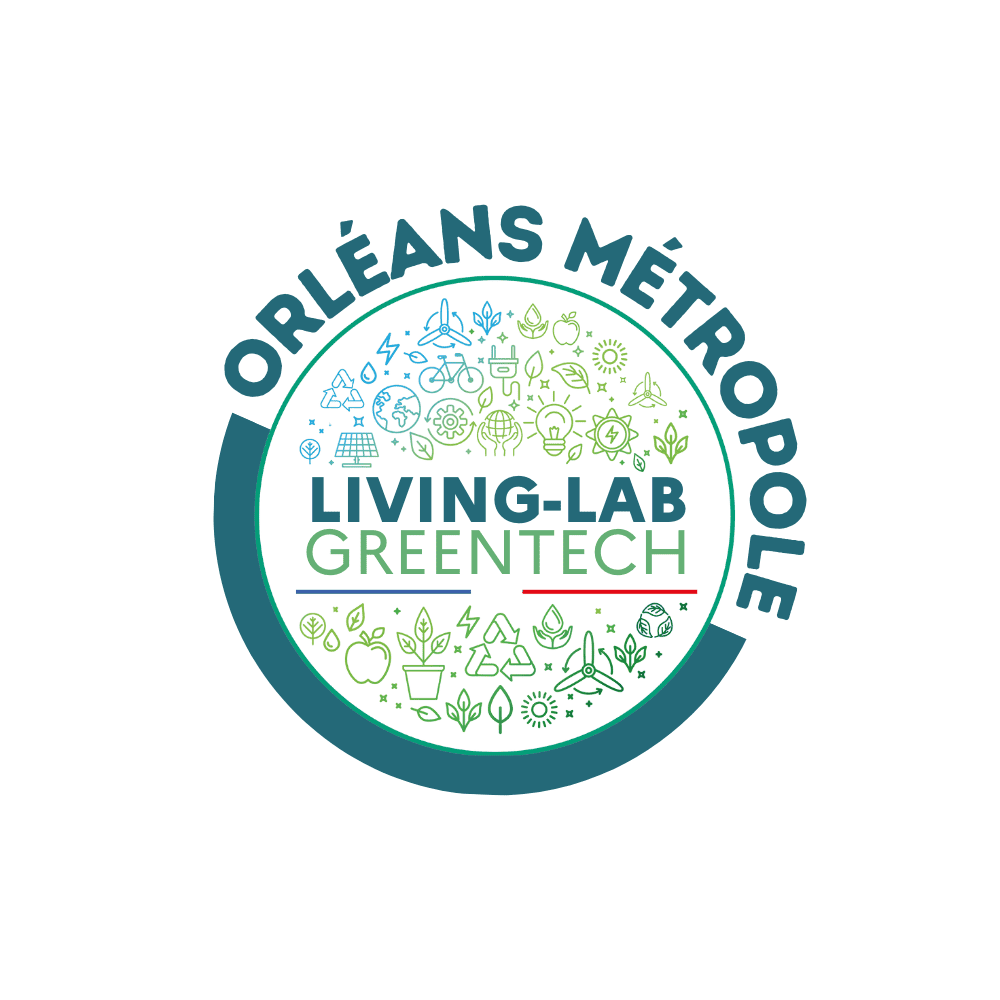 Logo du Living-Lab Greentech d’Orléans Métropole.