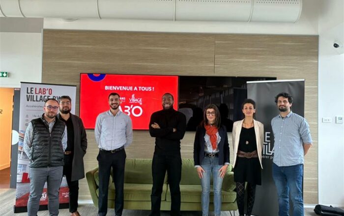 Les 5 startups retenu de l'AAC